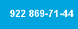 922 869-71-44